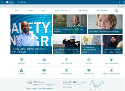 nys doh intranet home page.